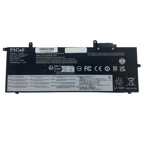 FitCell Lenovo ThinkPad X280, 20KE, 20KF Uyumlu Batarya Pil