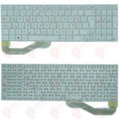 Asus A540S, A540SA, A540SC, A540Y, A540YA Klavye Beyaz Tuş Takımı Tuş Seti Türkçe