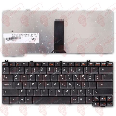 Lenovo ideaPad Y510, 7758 Klavye Tuş Takımı Q Siyah Renk Türkçe Keyboard