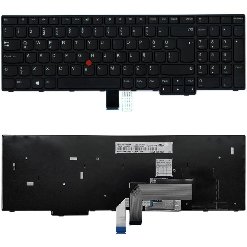 Lenovo SKYWALKER-106TQ, SKYWALKER-105US, LIN2-TR Klavye Siyah TR