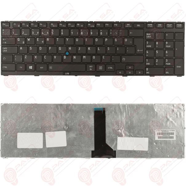 Toshiba Tecra R850-1CX, R850-1D0, R850-1EJ Klavye Siyah TR