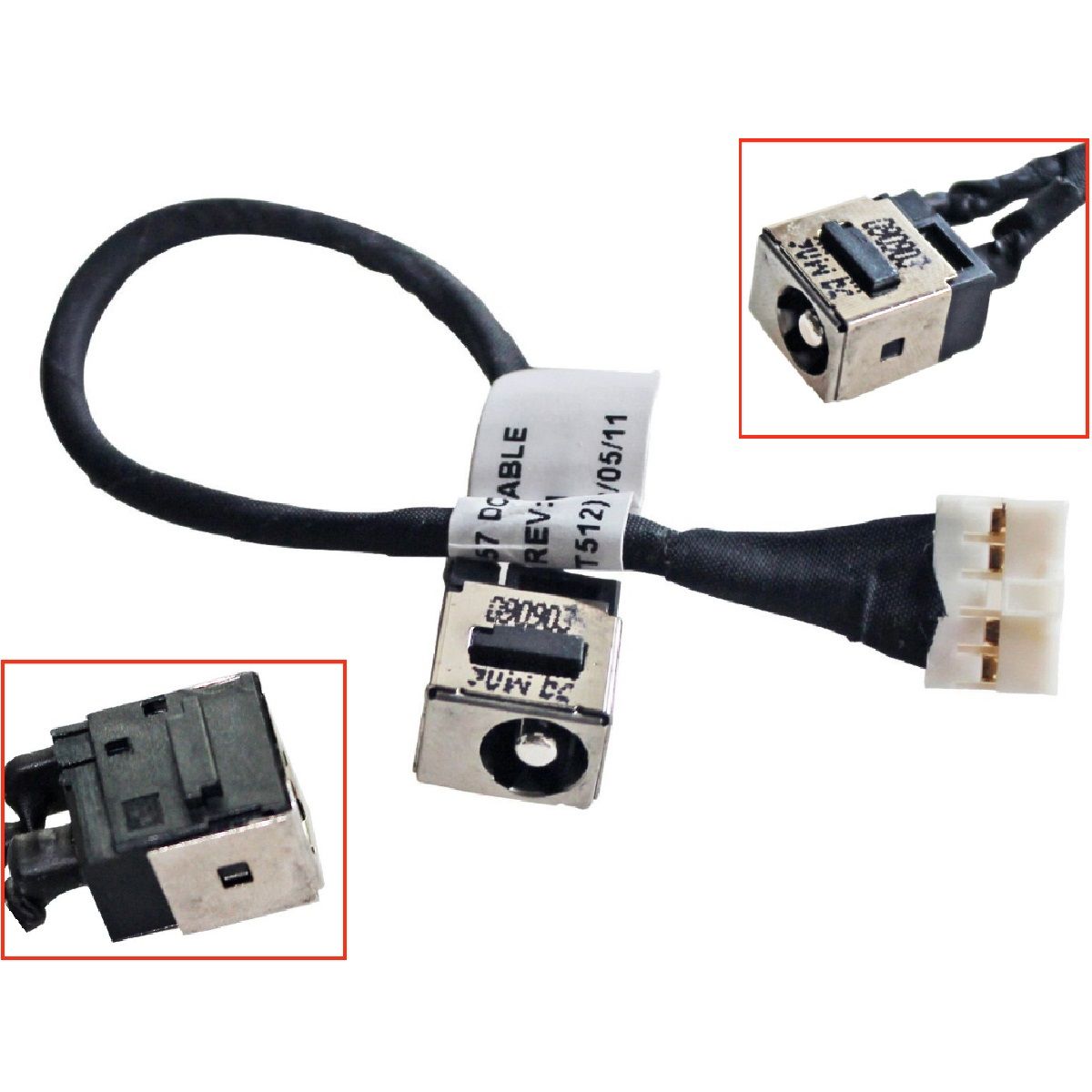 Lenovo B570, B570A, B570E, B570G, 1068, 20093 Uyumlu Power Jack Kablolu Dc Jack