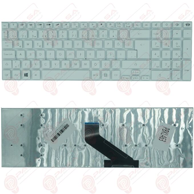 V121702AK4, V121702BK1 Klavye Tuş Takımı Beyaz TR Q Notebook Klavye