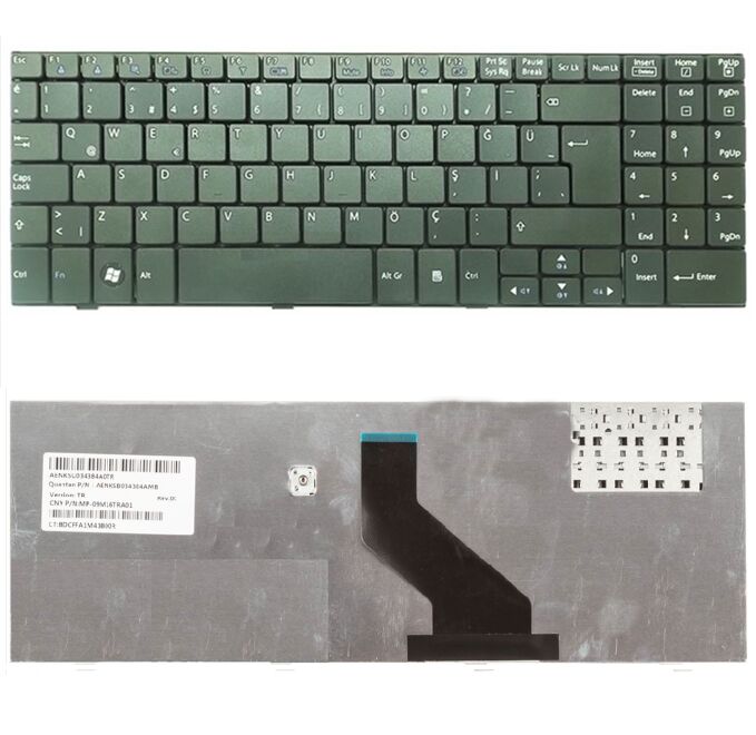 Lg MP-09M16TRA01, MP-09M13K0-920 Klavye Siyah TR