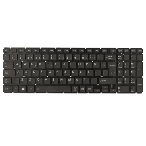 Toshiba Satellite L50-B-1M8, L50-B-1M9 Klavye Tuş Takımı TR Q Siyah Dizüstü Klavye