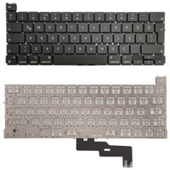 Apple MacBook Pro MXK32LL/A, MXK32TU/A, MXK52LL/A, MXK52TU/A Klavye Tuş Takımı Tuş Seti Siyah Türkçe