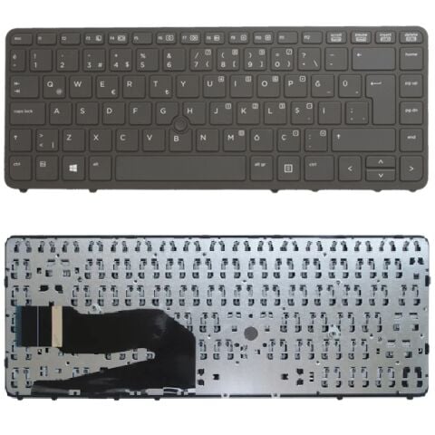 Hp ZBook 15u G2 Klavye Tuş Takımı Türkçe Siyah Q Notebook Klavye