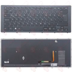 Sony Vaio SVF15N Klavye Led Işıklı Siyah TR