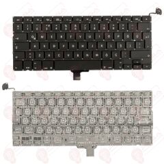 Apple MacBook MB467J/A, MB467LL, MB467LL/A Klavye Tuş Takımı Tuş Seti Siyah Türkçe