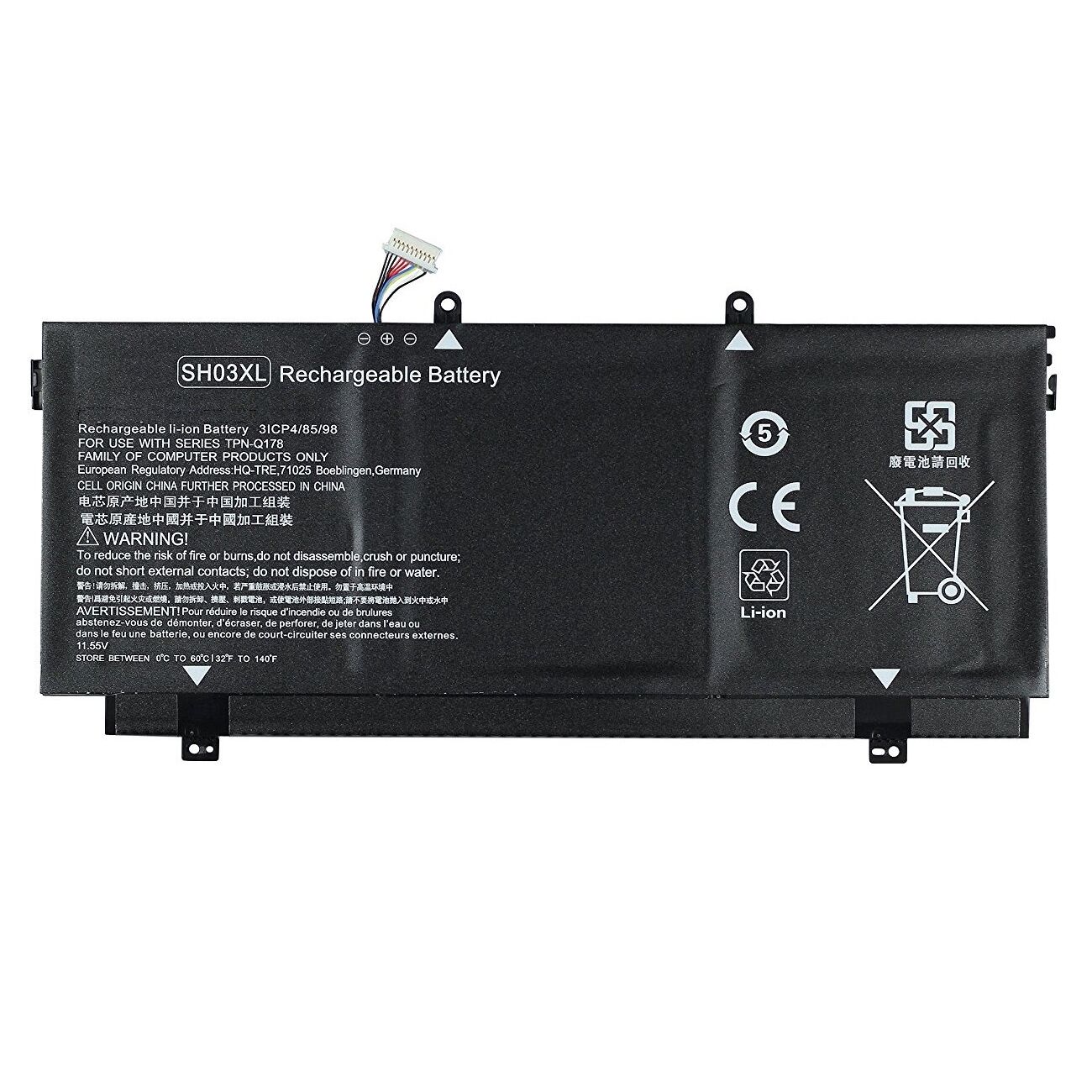 Fast Hp 859026-421, 859356-855, 901308-421, 901345-855 Uyumlu Batarya Pil