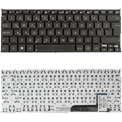 Asus E205S, E205SA Klavye Tuş Takımı Tuş Seti Siyah Türkçe