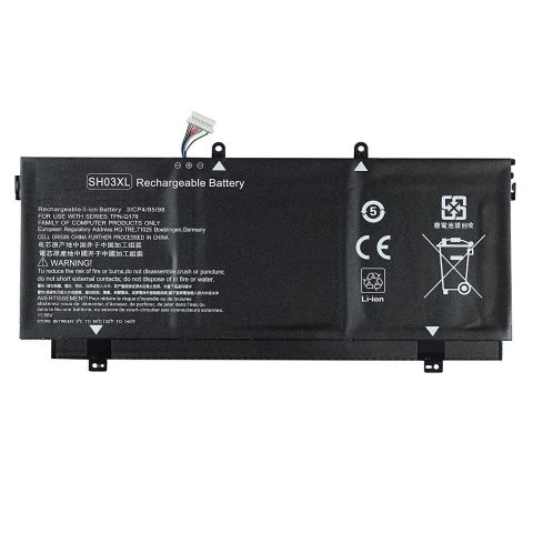 Fast Hp Spectre 13-W x360, 13-W000NT x360, 13-W001NT x360 Uyumlu Batarya Pil
