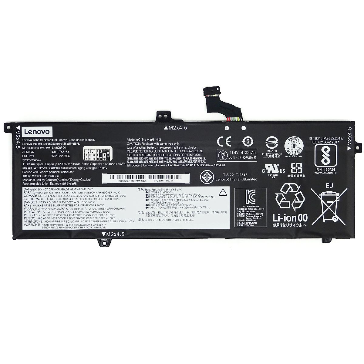 LENOVO SB10T83168, SB10T83169 BATARYA PİL ORJİNAL