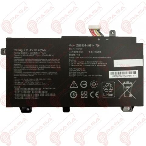 Asus FX505DT-BQ051, FX505DU-BQ190, FX505DT-BQ180 Batarya Pil Battery