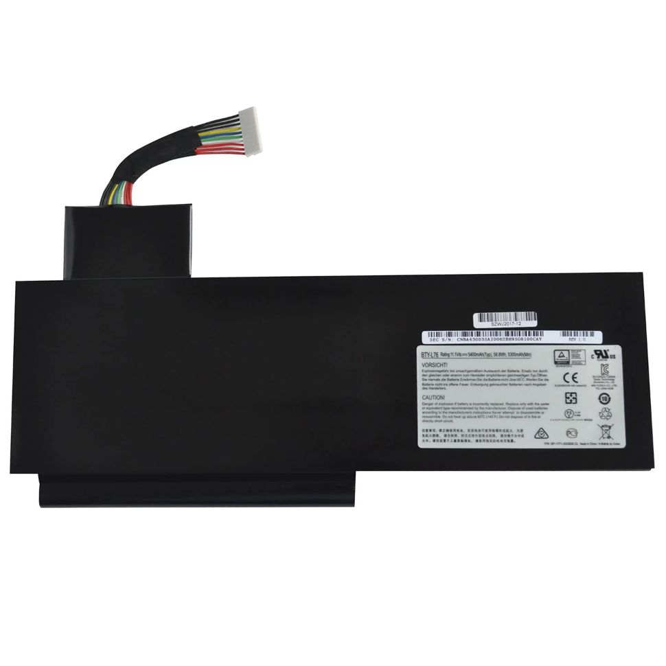 Nion MSI GS70 2OD, GS70 2OE, GS70 20D, GS70 20E Uyumlu Batarya Pil