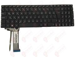 Asus N551JW-CN187H, N551JW-CN360T, N551JW-CN361T Klavye Tuş Takımı Led Işıklı