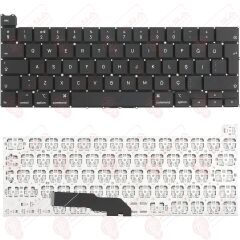 Apple MacBook Pro MWP42LL/A, MWP42TU/A, MWP52LL/A, MWP52TU/A Klavye Tuş Takımı Tuş Seti Siyah Türkçe