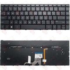 Hp Envy 13-AD008NT, 13-AD100NT, 13-AD101NT Klavye Tuş Takımı Tuş Seti Led Işıklı Siyah Türkçe