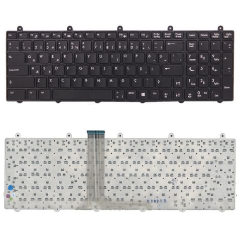 MSI S1N-3ETR2M1-SA0, S1N-3EUS271-SA0 Klavye Tuş Takımı Siyah TR