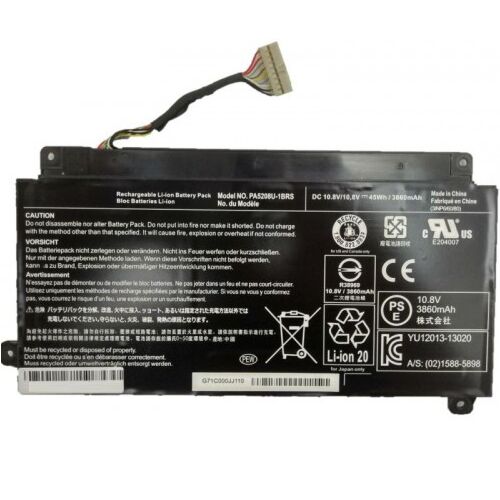 Nion Toshiba Dynabook Satellite P50W-C-10K, P50W-C-10L Uyumlu Batarya Pil
