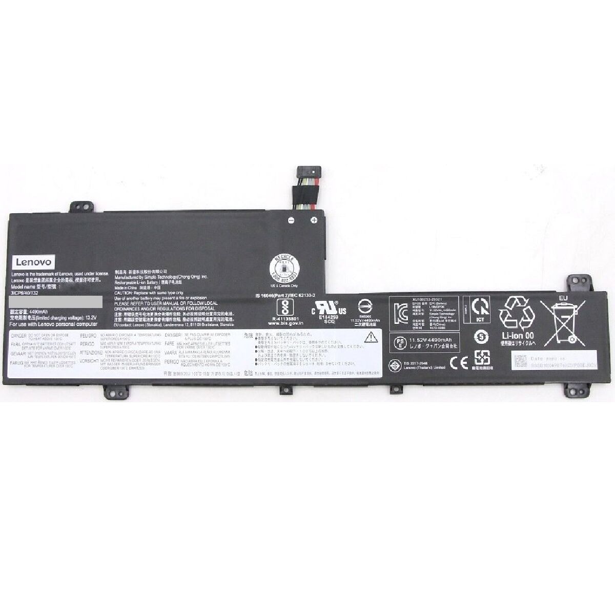 LENOVO İDEAPAD FLEX 5-14ARE05, 81X2, 82DF BATARYA PİL ORJİNAL BATTERY