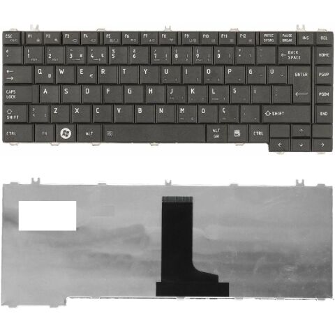 Toshiba Satellite L735-10M, L735-10N, L735-10P Klavye Siyah TR