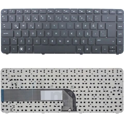 Hp Pavilion DM4-3000, DM4-3100 Uyumlu Klavye Tuş Takımı Tuş Seti Siyah Türkçe