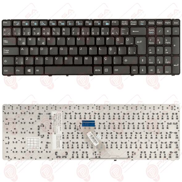 Casper 82B382-FR6002 Klavye Tuş Takımı Tuş Seti Siyah Türkçe
