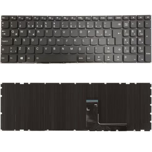 Lenovo PM5LB-TQ, PM5L-TQ, PM5L-UK, PM5L-US, PM5LB-UK, PM5LB-US Uyumlu Klavye Tuş Takımı Siyah Türkçe