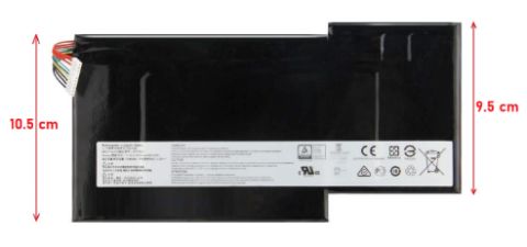 Nion MSI GS73 8RD, GS73 8RE, GS73 8RF Ver.1 Uyumlu Batarya Pil