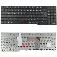 Casper Nirvana CME 2450-4L45B-B, CME.2350-4L45B Klavye Tuş Takımı Tuş Seti Siyah Türkçe