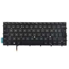 Dell 3CM18, 03CM18, 82FHM, 082FHM, FXCRT, 0FXCRT Uyumlu Klavye Tuş Takımı Tuş Seti Işıklı Siyah TR