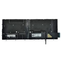 Dell XPS 9380, 13 9380, 13-9380, P82G Uyumlu Klavye Tuş Takımı Tuş Seti Led Işıklı Siyah Türkçe