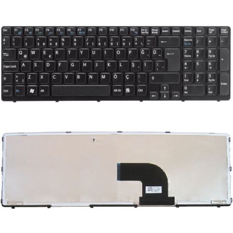 Sony Vaio SVE1512S1EW, SVE1512M1EW Klavye Tuş Takımı Siyah TR