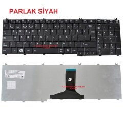 TOSHİBA V114399CK1, V160706AS1 KLAVYE TUŞ TAKIMI PARLAK SİYAH TR