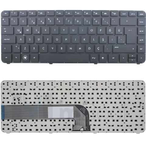 Hp Pavilion DV4-3000, DV4-3100, DV4-3200 Uyumlu Klavye Tuş Takımı Tuş Seti Siyah Türkçe