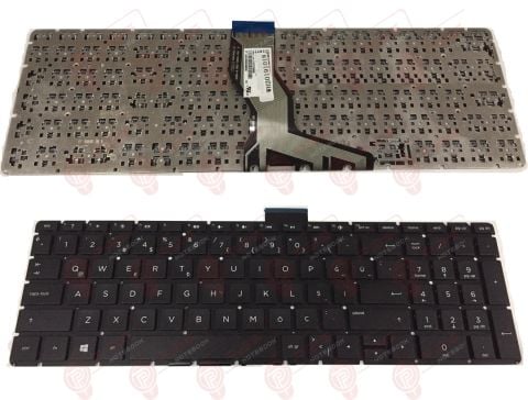 Hp Pavilion Gaming 15-EC1008NT, 15-EC1009NT Klavye Tuş Takımı Türkçe Siyah Q Tuş Yapısı