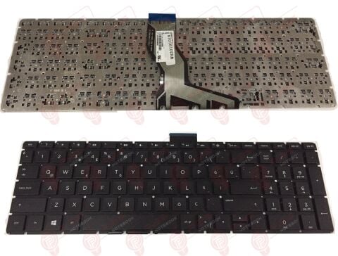 Hp Pavilion Gaming 15-EC1008NT, 15-EC1009NT Klavye Tuş Takımı Türkçe Siyah Q Tuş Yapısı
