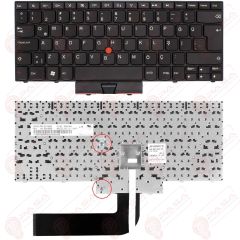 ibm Lenovo ThinkPad Edge 15, 80H1, 80K9 Klavye Siyah TR