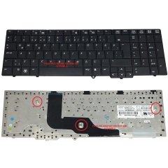 Hp ProBook 6550b, 6555b Klavye Tuş Takımı Tuş Seti Siyah Türkçe