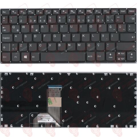 Lenovo PC1C-TR, PC1C-US Klavye Gri TR