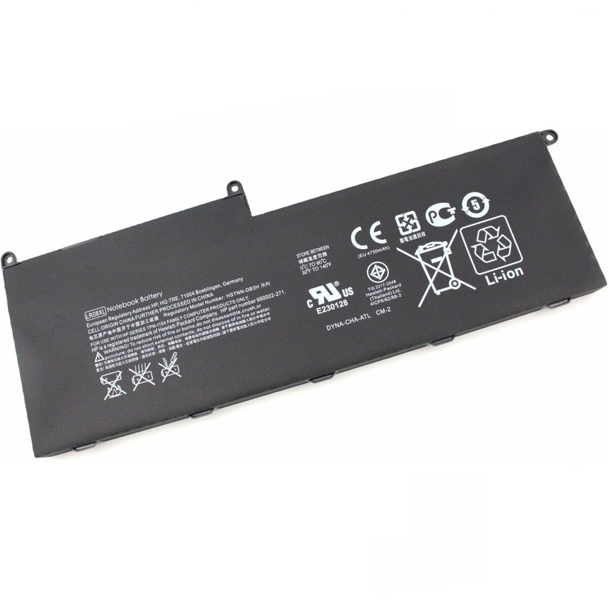 Hp HSTNN-DB3H, HSTNN-UB3H, TPN-I104 Uyumlu Batarya Pil Notebook Bataryası