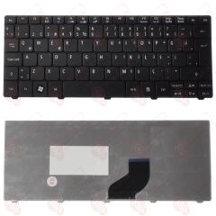 Acer Aspire One D260, AOD260, D270, AOD270 Klavye Tuş Takımı Tuş Seti Siyah Türkçe
