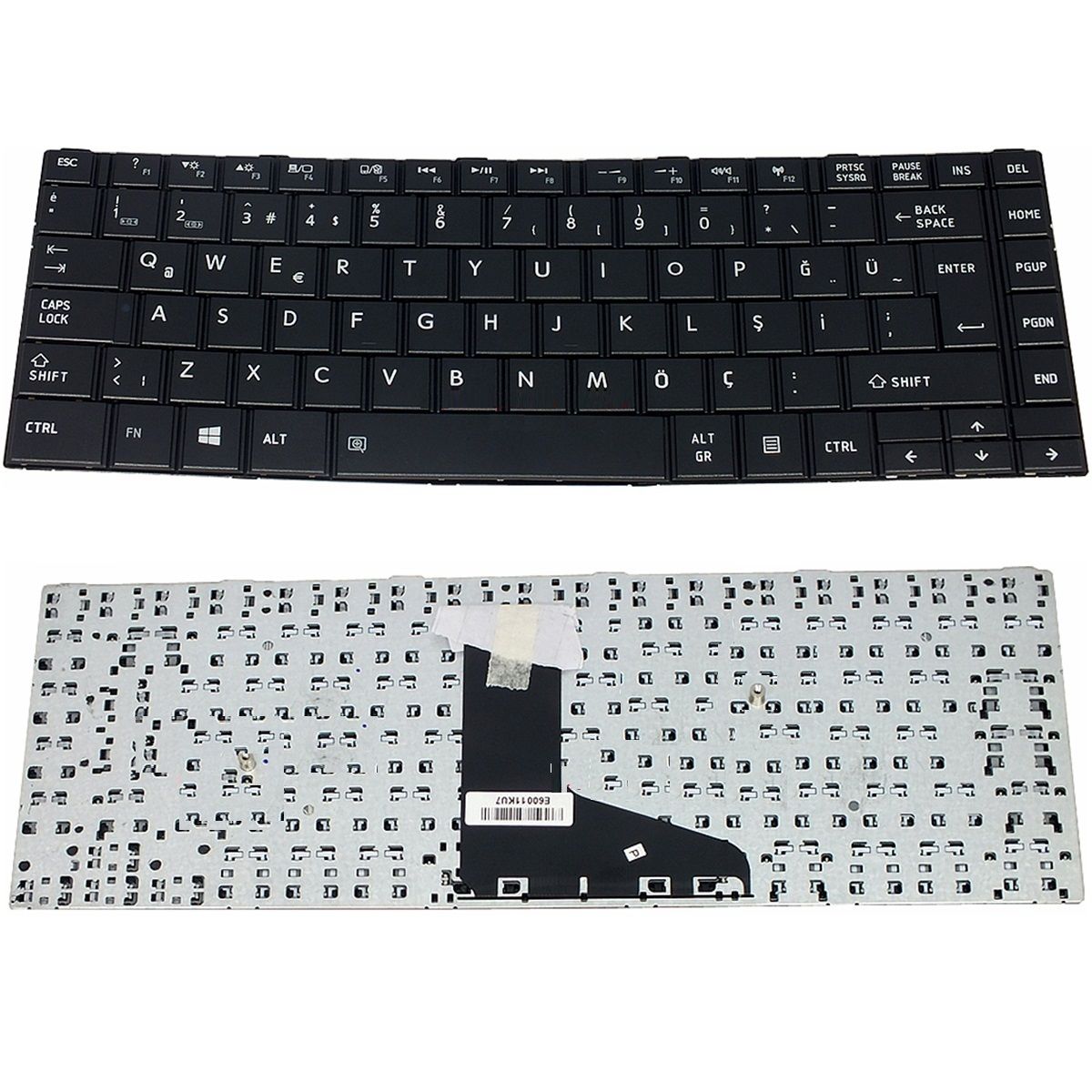 Toshiba Satellite L40-A, L40DT, L40DT-A, L40T-A Klavye Siyah TR