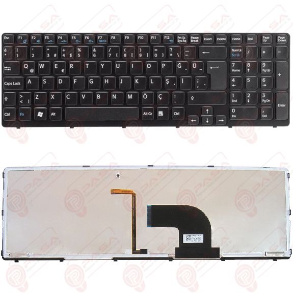 Sony Vaio SVE15, SVE151 Klavye Led Işıklı Siyah TR