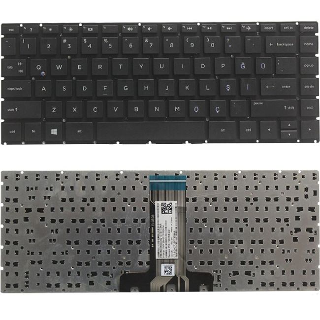 Hp Pavilion 14-CE3004NT, 14-CE3005NT Klavye Tuş Takımı Siyah Q Türkçe Laptop Klavye