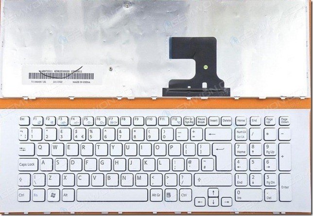 SONY AEHK2U00010 KLAVYE TUŞ TAKIMI Q BEYAZ RENK TÜRKÇE KEYBOARD