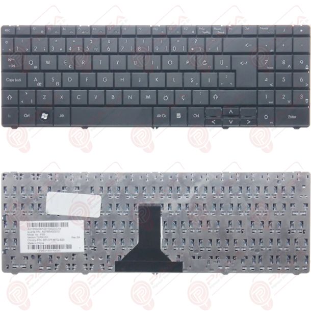 MP-07F36D0-4424H, MP-07F36D0-920, MP-07F36GB-442 Klavye Siyah TR