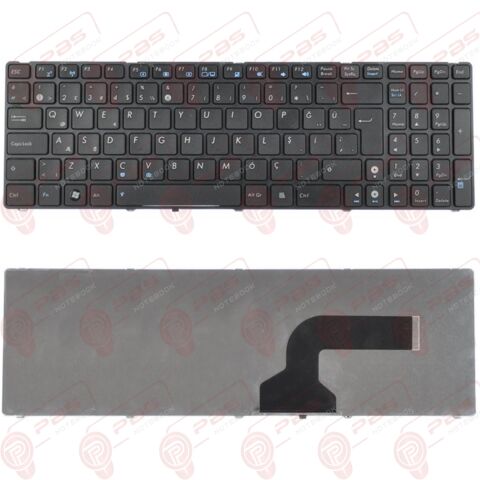 Asus A54, A54C, A54H, A54HR, A54HY, A54L, A54LY Klavye Tuş Takımı Tuş Seti Siyah Türkçe