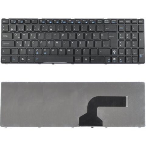 Asus A73E, A73S, A73SD, A73SJ, A73SM, A73SV Klavye Tuş Takımı Tuş Seti Siyah Türkçe